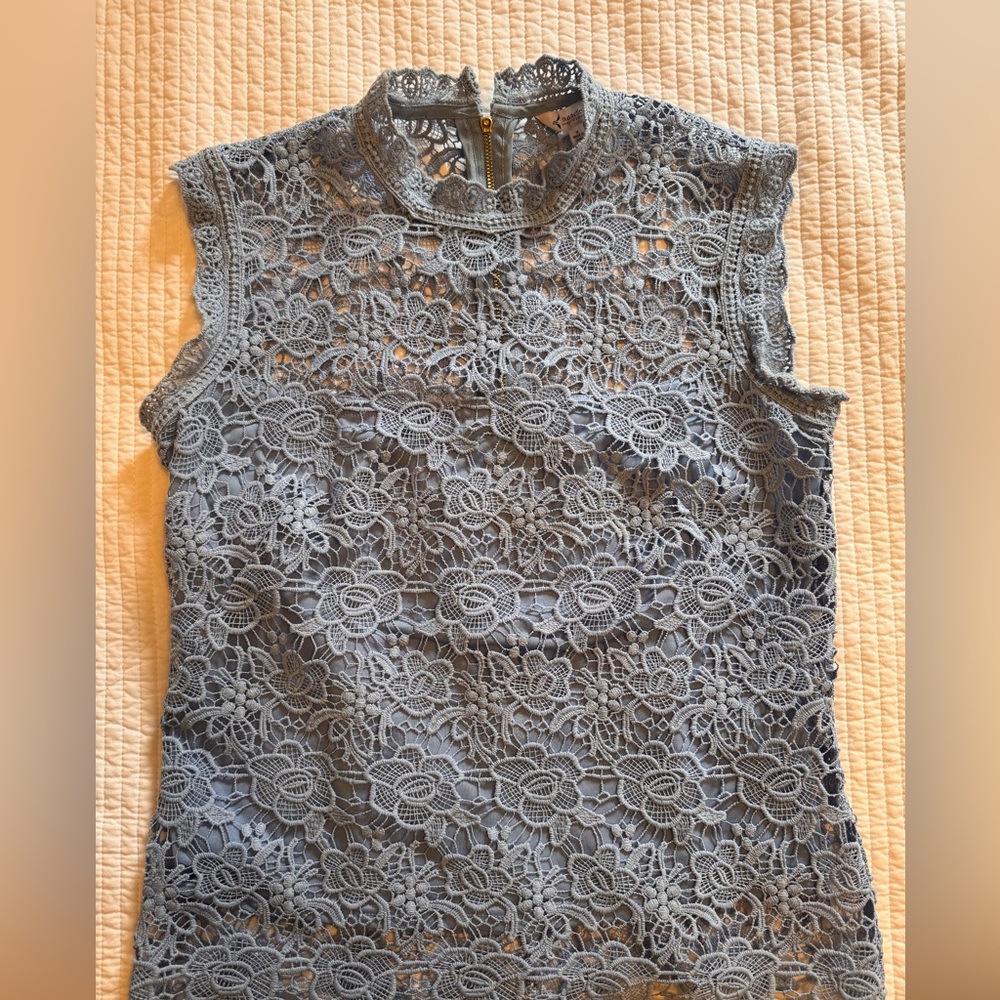 Nanette Lepore lace sleeveless top